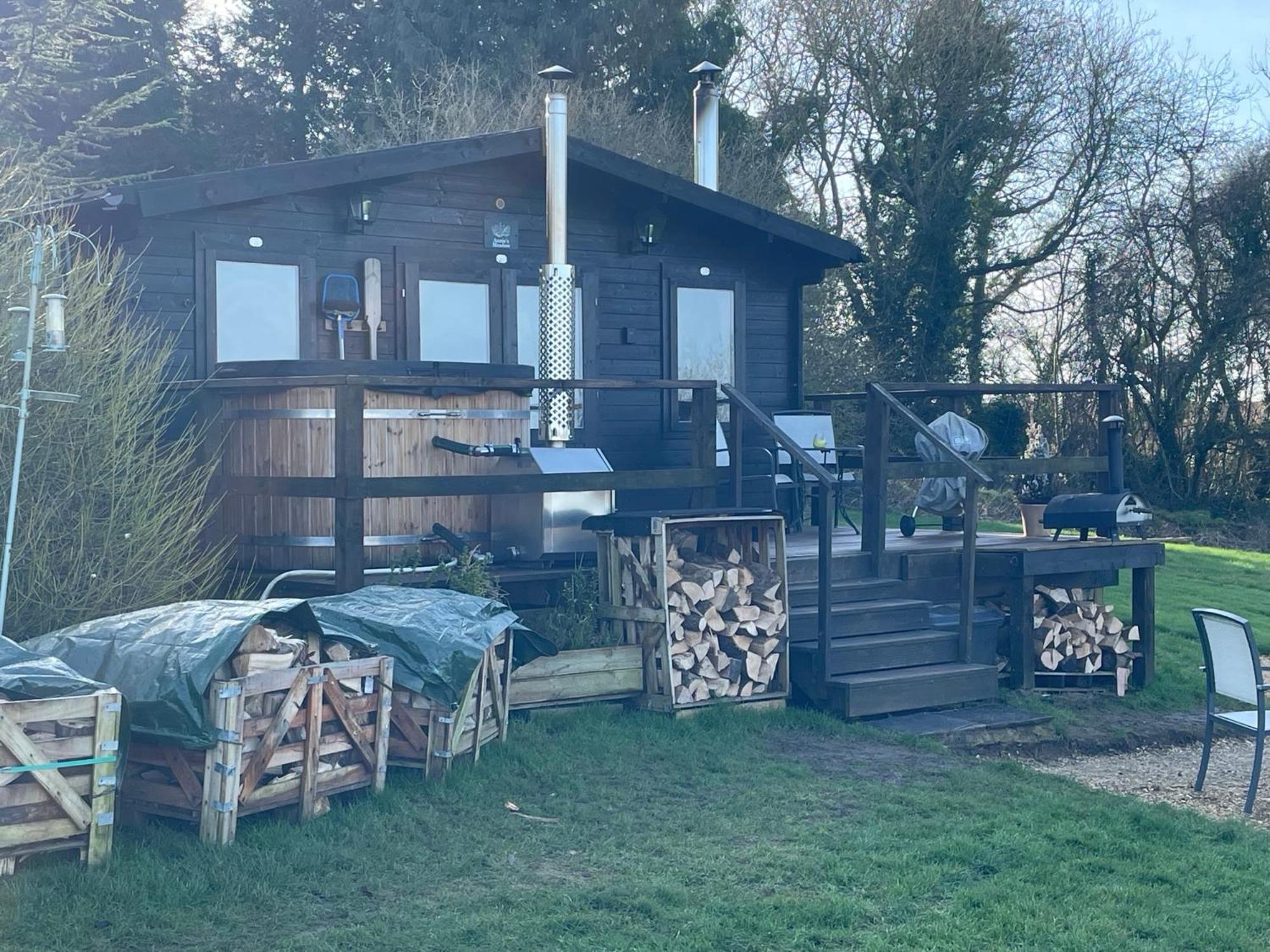 Cosy Cabin In Annie'S Meadow West Meon Luaran gambar