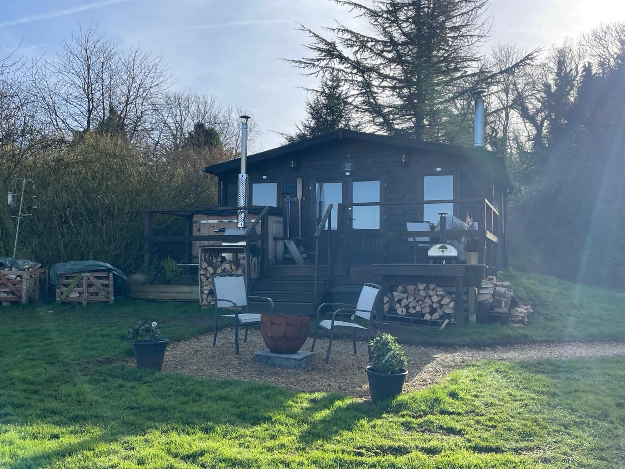 Cosy Cabin In Annie'S Meadow West Meon Luaran gambar